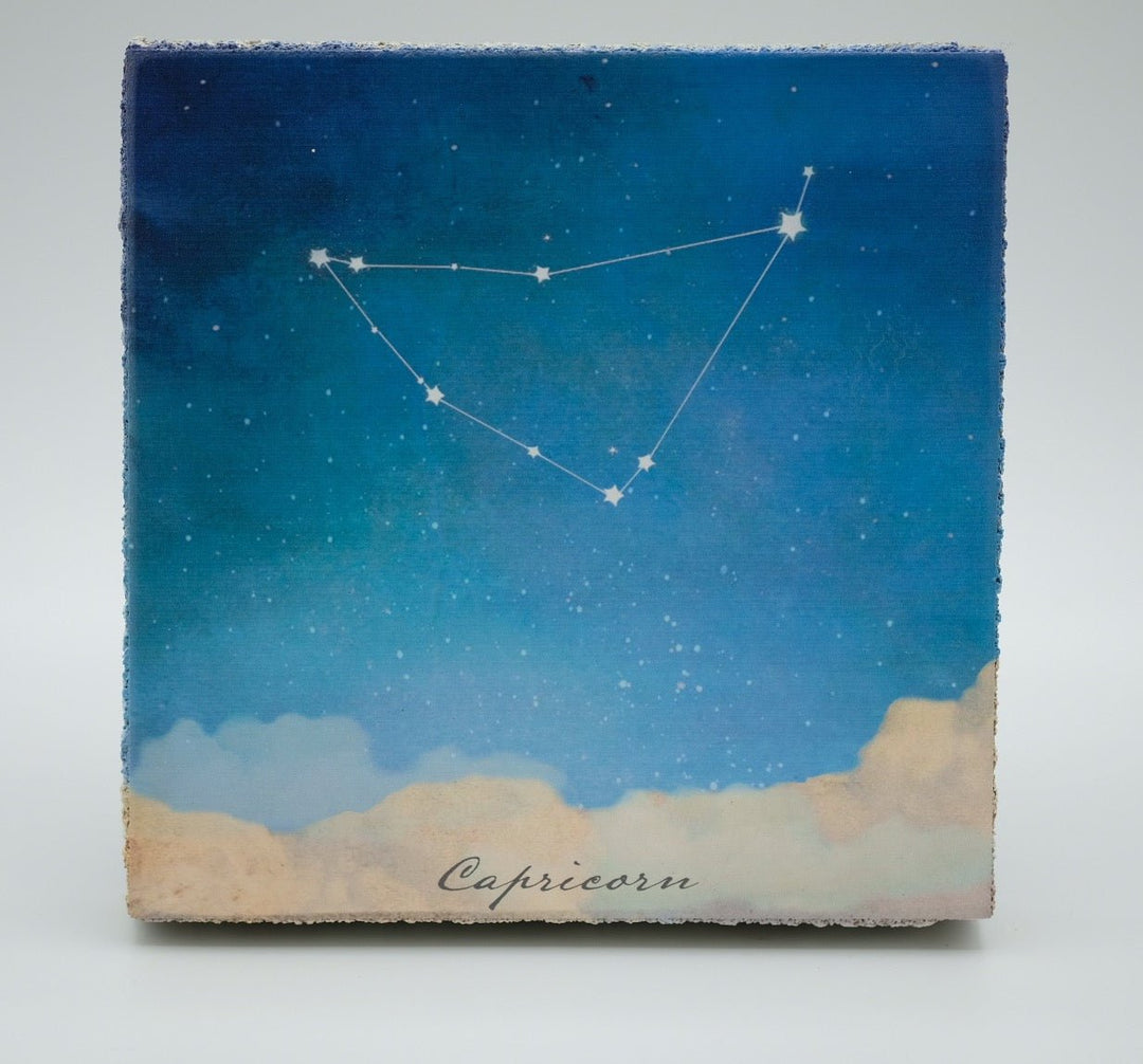 Art Block - Lost & Found - Capricorn Zodiac - Cedar Mountain Studios