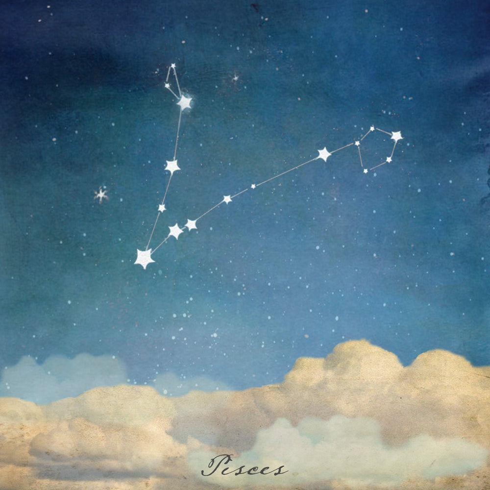 Art Block - Lost & Found - Pisces Zodiac - Cedar Mountain Studios