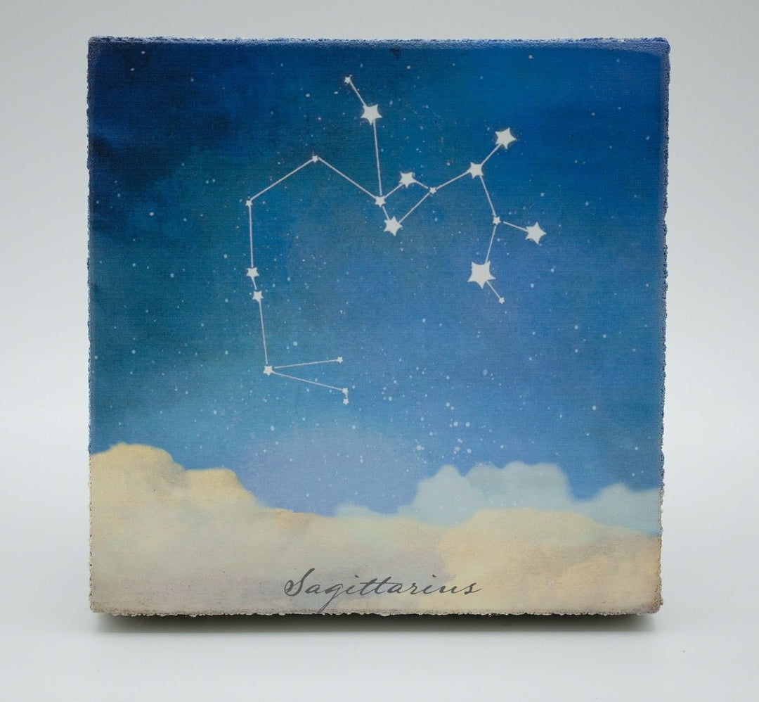 Art Block - Lost & Found - Sagittarius Zodiac - Cedar Mountain Studios
