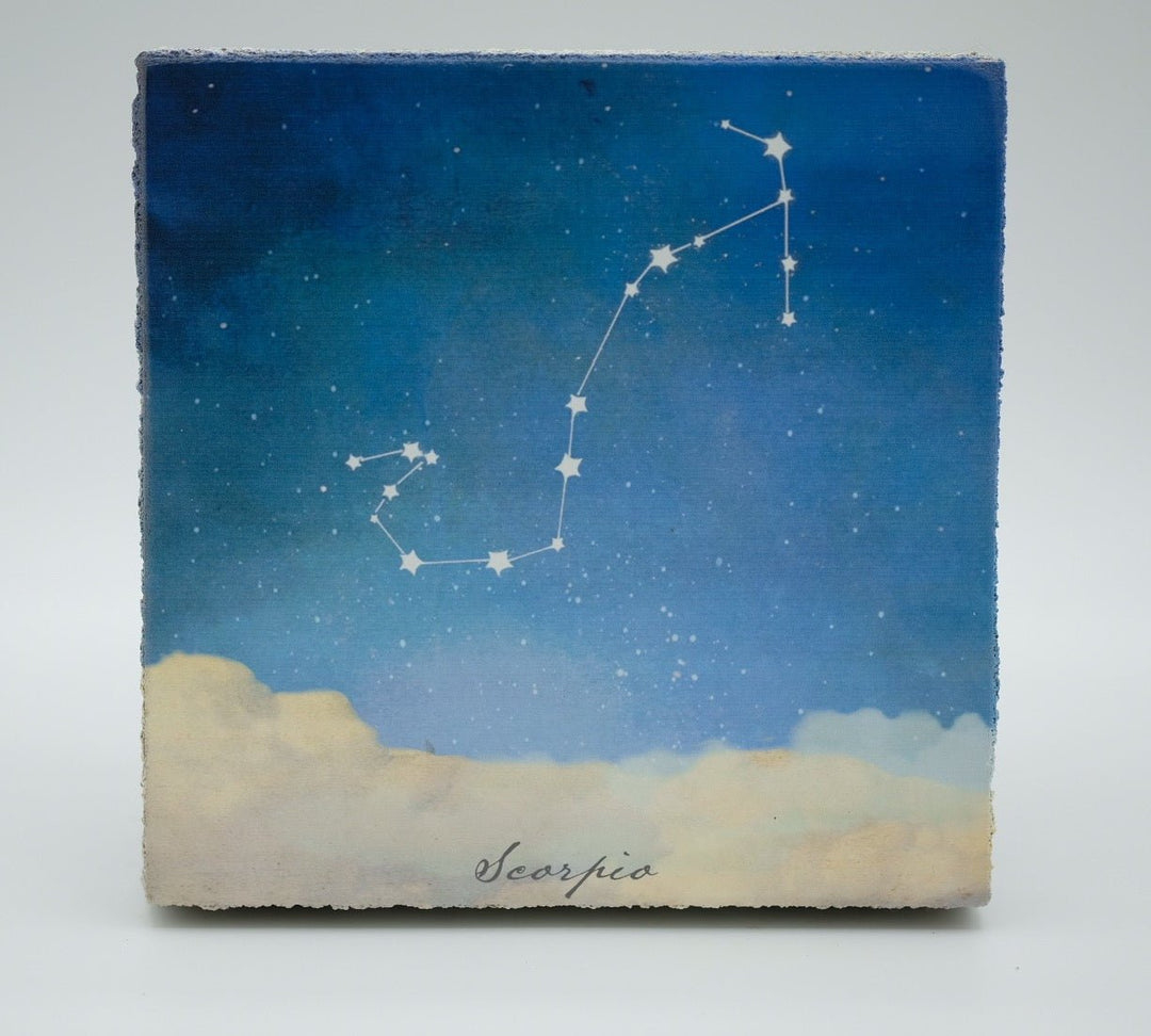Art Block - Lost & Found - Scorpio Zodiac - Cedar Mountain Studios