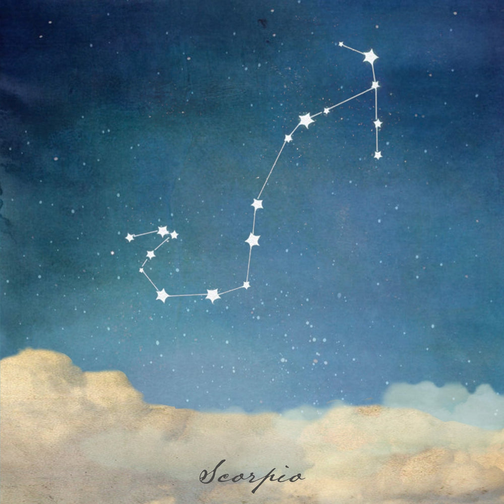 Art Block - Lost & Found - Scorpio Zodiac - Cedar Mountain Studios