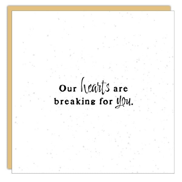 Gift Enclosure - Little Gem - Our hearts are... - Cedar Mountain Studios