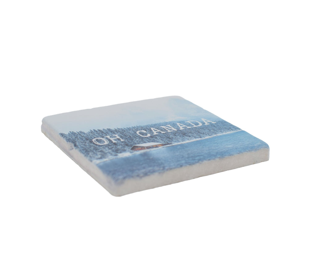 Marble Coasters - Lost & Found - Canada Cabin - Cedar Mountain Studios
