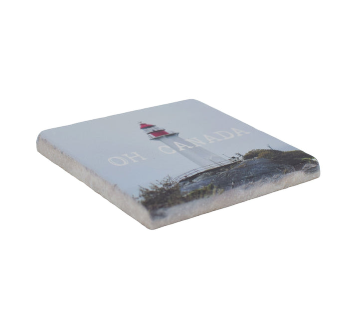 Marble Coasters - Lost & Found - Canada Lighthouse - Cedar Mountain Studios