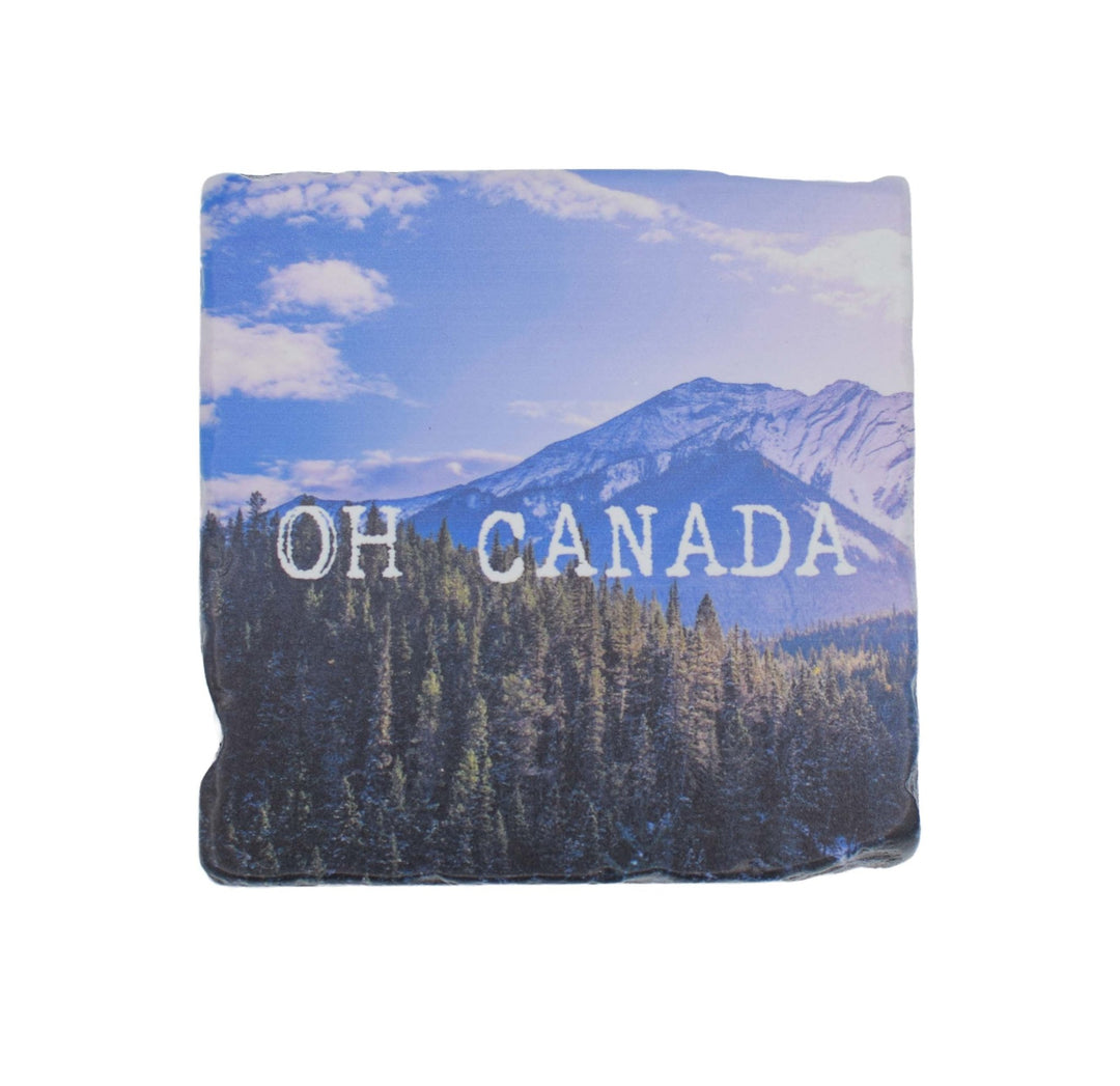 Marble Coasters - Lost & Found - Canada Mountains - Cedar Mountain Studios
