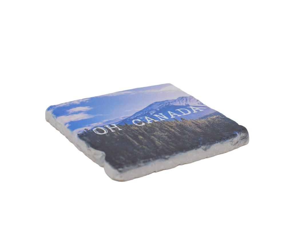 Marble Coasters - Lost & Found - Canada Mountains - Cedar Mountain Studios