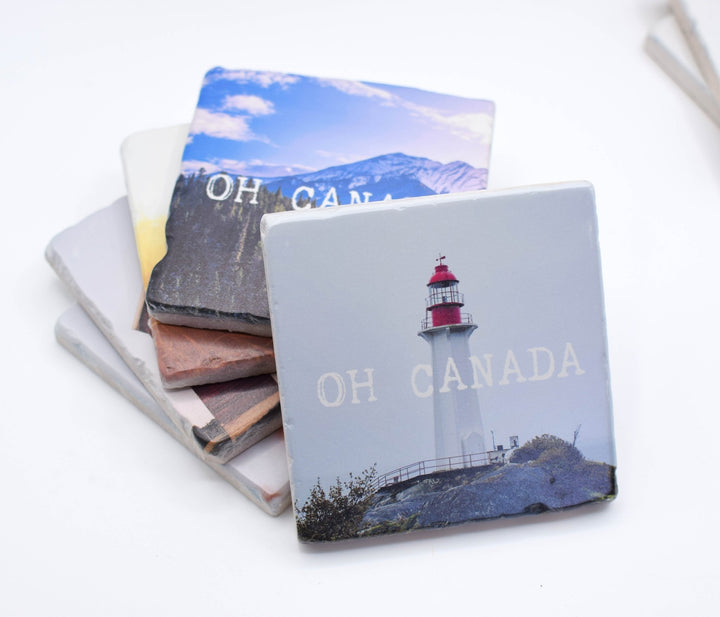 Marble Coasters - Lost & Found - Canada Prairie - Cedar Mountain Studios
