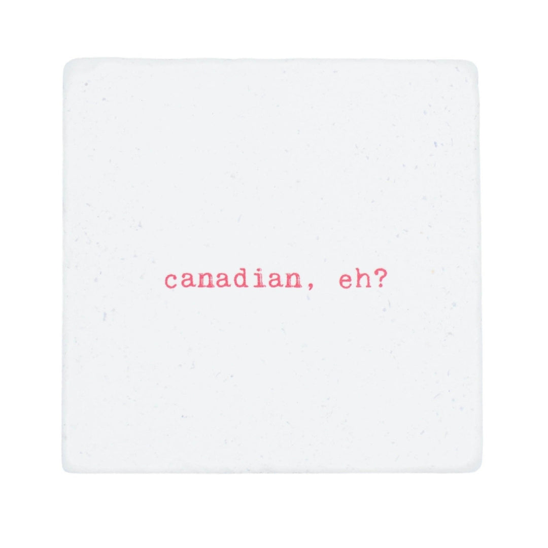 Marble Coasters - Lost & Found - Canadian, eh? - Cedar Mountain Studios