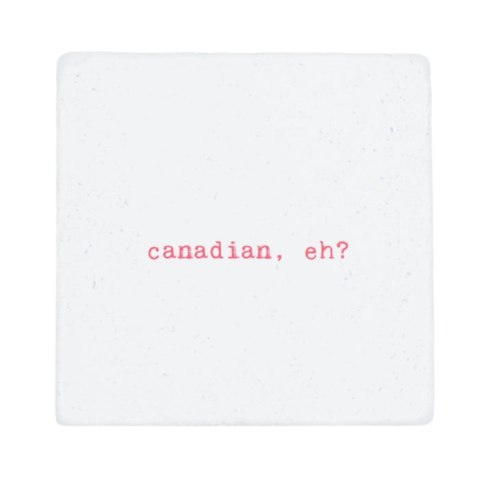 Marble Coasters - Lost & Found - Canadian, eh? - Cedar Mountain Studios