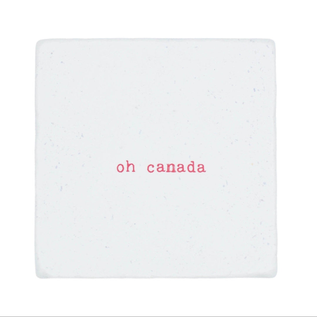 Marble Coasters - Lost & Found - Oh Canada - Cedar Mountain Studios