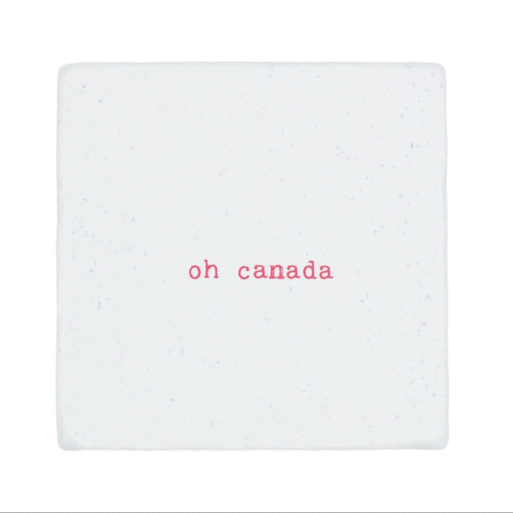 Marble Coasters - Lost & Found - Oh Canada - Cedar Mountain Studios