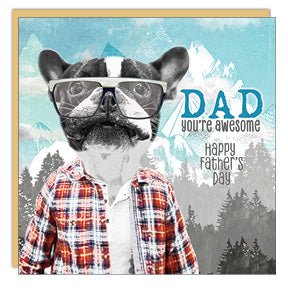 Stationery - Card - Father's Day - Awesome Dad - Cedar Mountain Studios