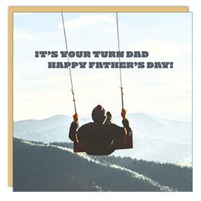 Stationery - Card - Father's Day - It's Your Turn - Cedar Mountain Studios