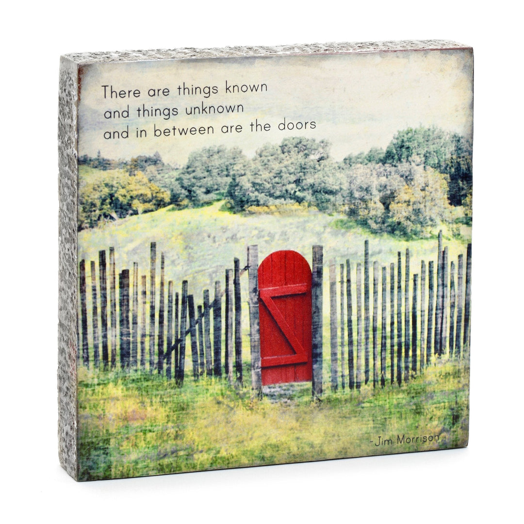 A Door Art Block - Cedar Mountain Studios