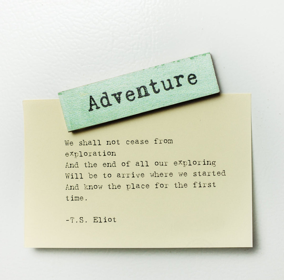 Adventure Timber Magnet - Cedar Mountain Studios