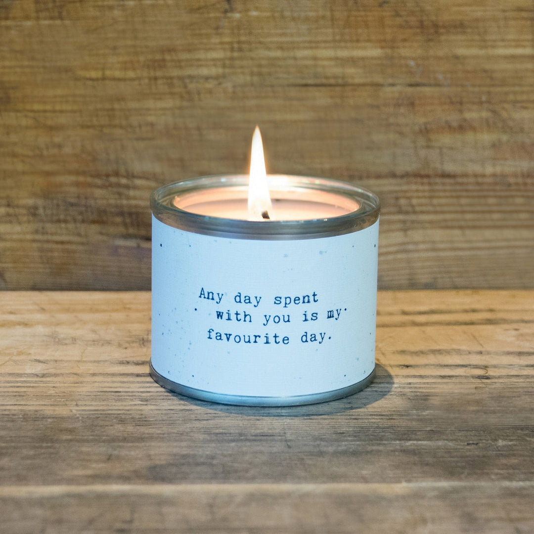 Any Day Spent Little Gem Candle - Cedar Mountain Studios