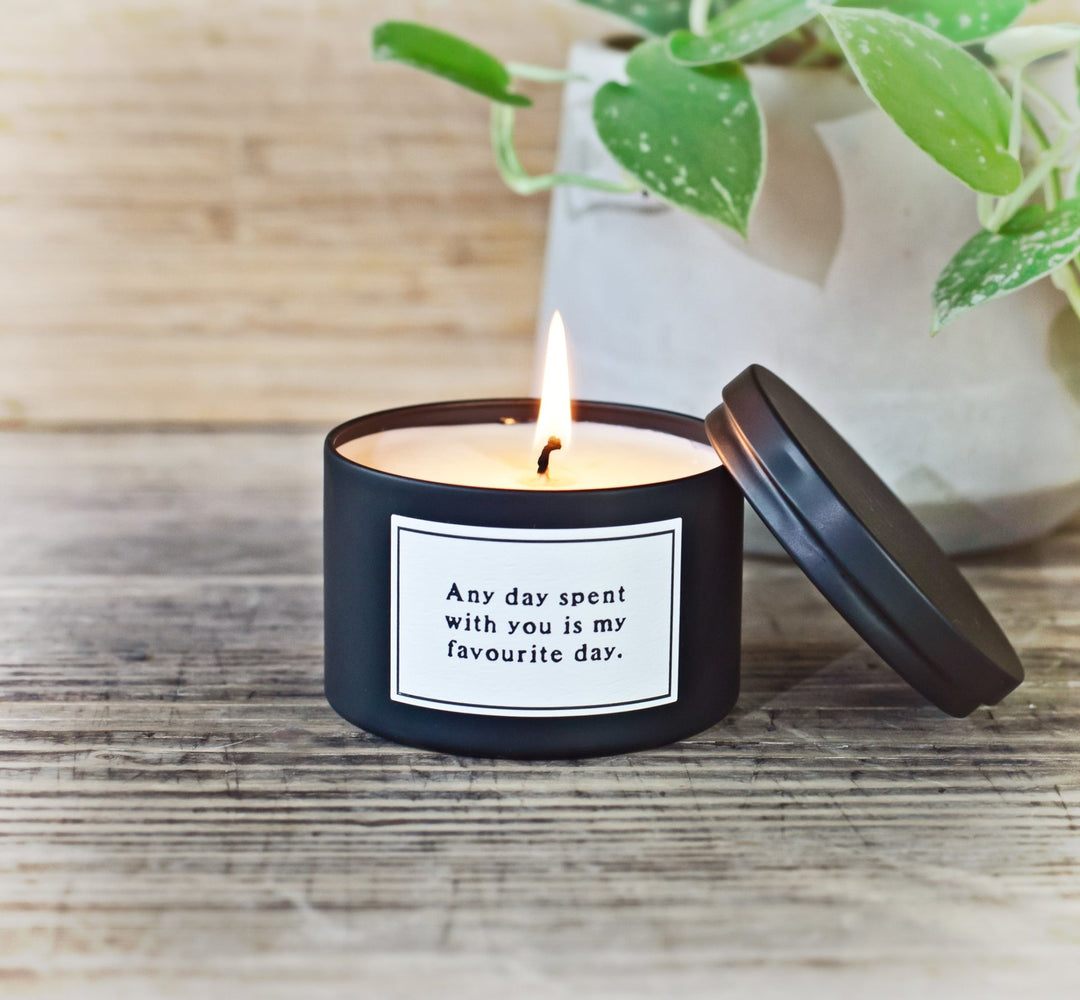 Any Day Spent With You Candle - Cedar Mountain Studios