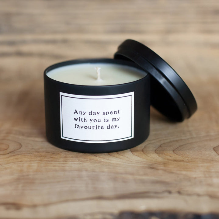 Any Day Spent With You Candle - Cedar Mountain Studios