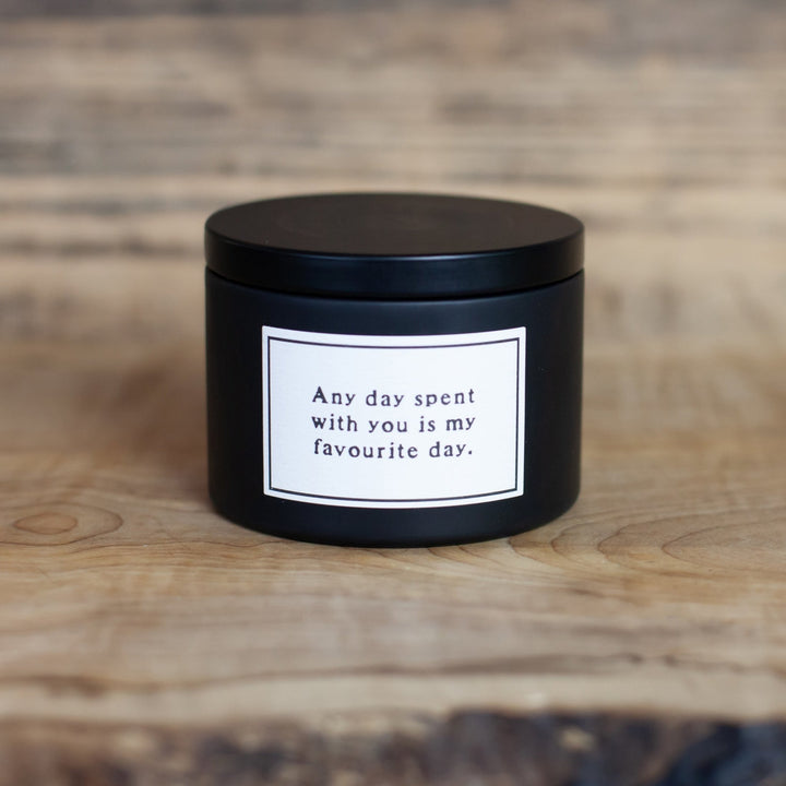 Any Day Spent With You Candle - Cedar Mountain Studios