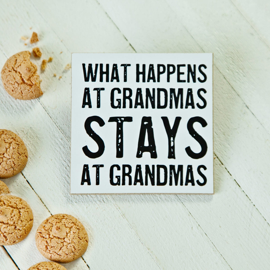 At Grandmas Coaster or Magnet - Cedar Mountain Studios
