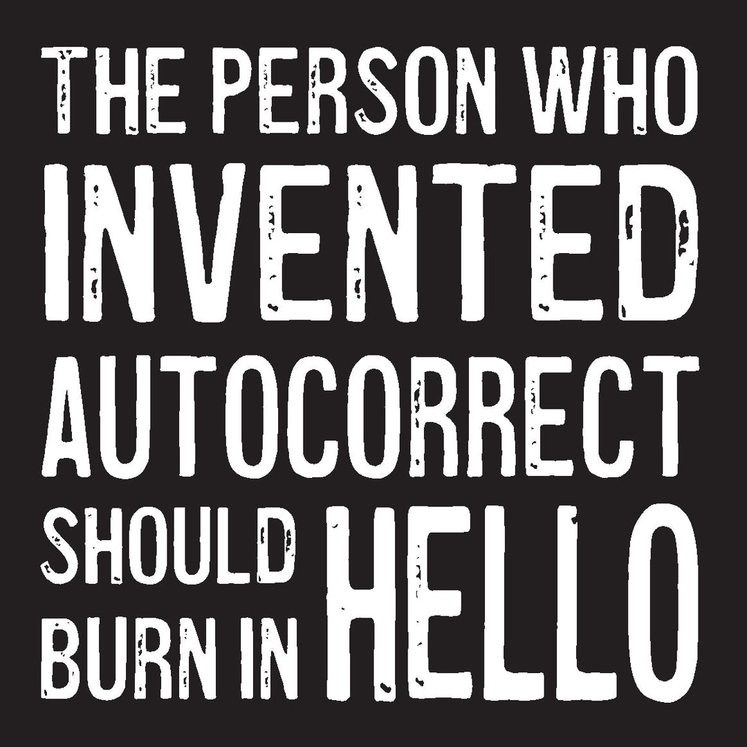 Autocorrect Coaster or Magnet - Cedar Mountain Studios