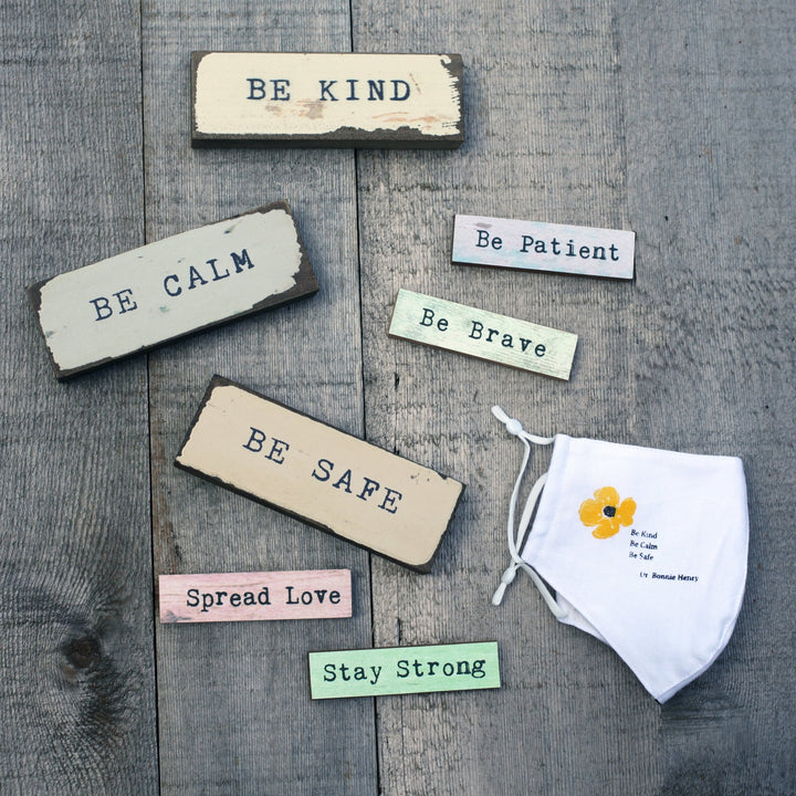 Be Brave Timber Magnet - Cedar Mountain Studios