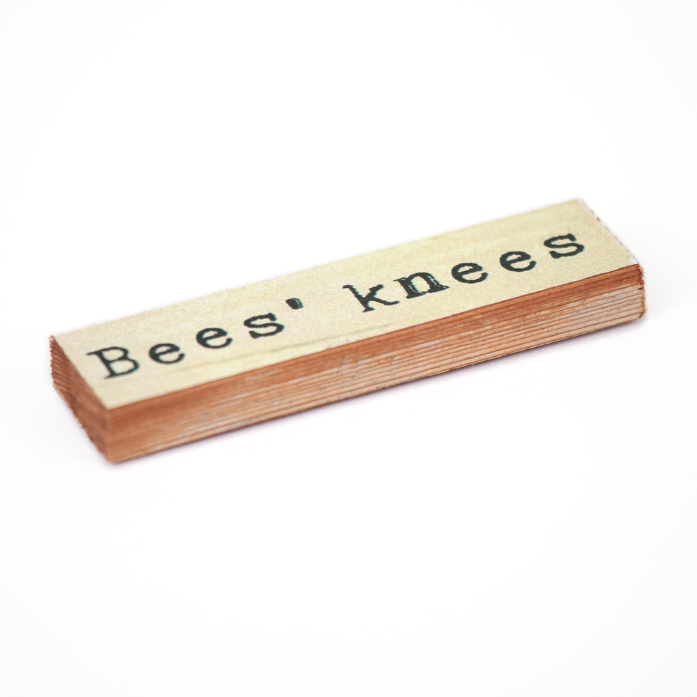 Bees' Knees Timber Magnet - Cedar Mountain Studios
