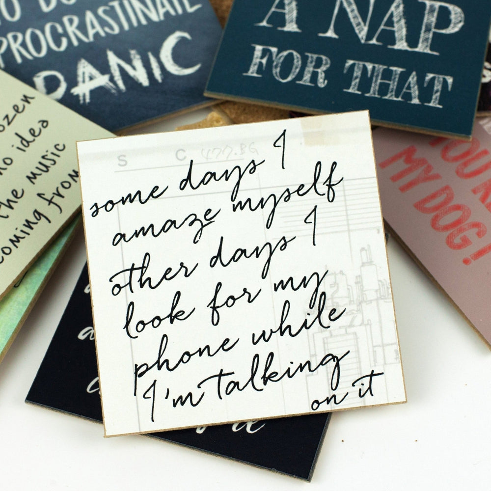 Being a Functional Adult Coaster or Magnet - Cedar Mountain Studios