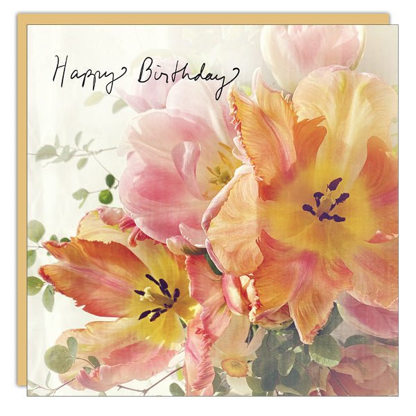 Birthday Tulips - Cedar Mountain Studios