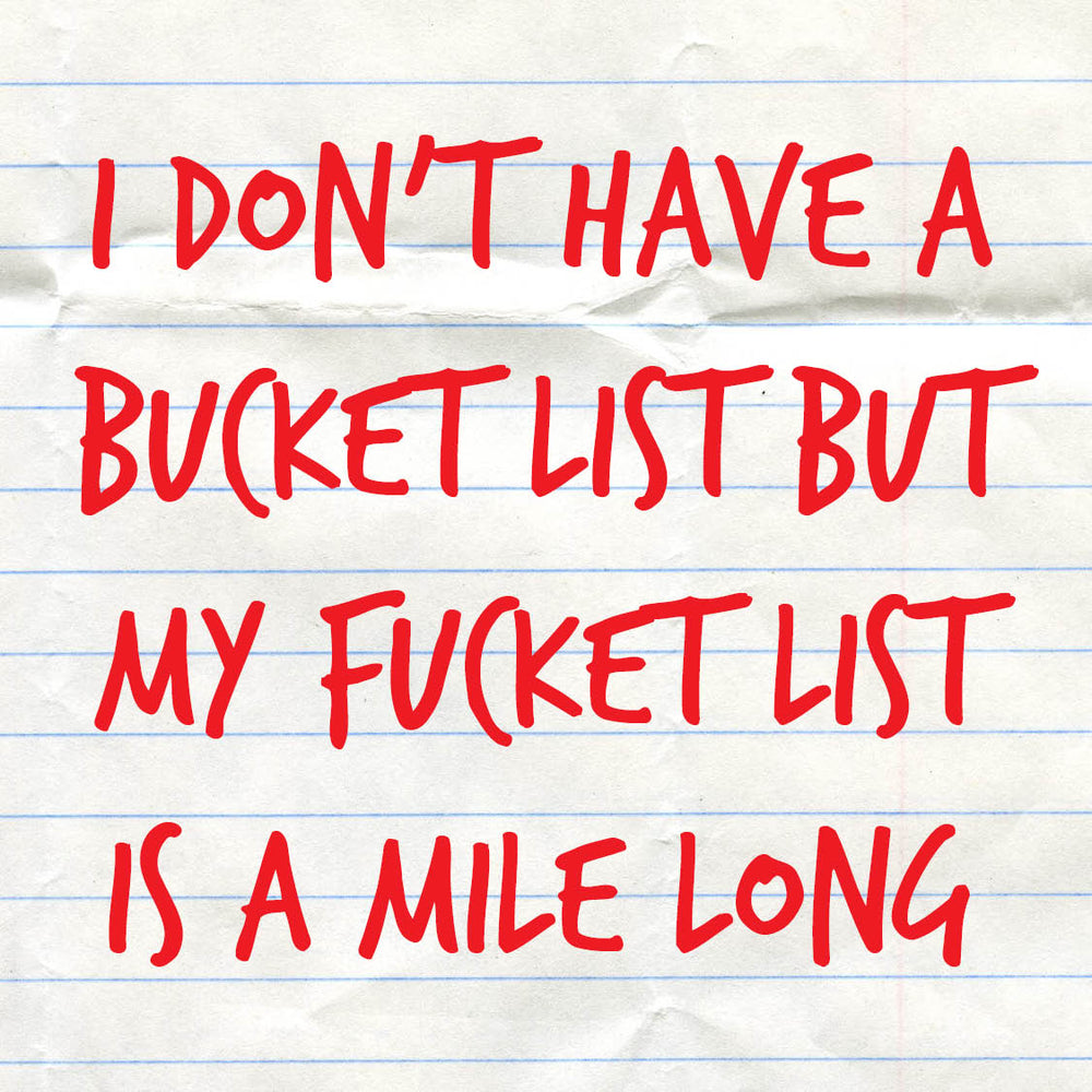 Bucket List Coaster or Magnet - Cedar Mountain Studios