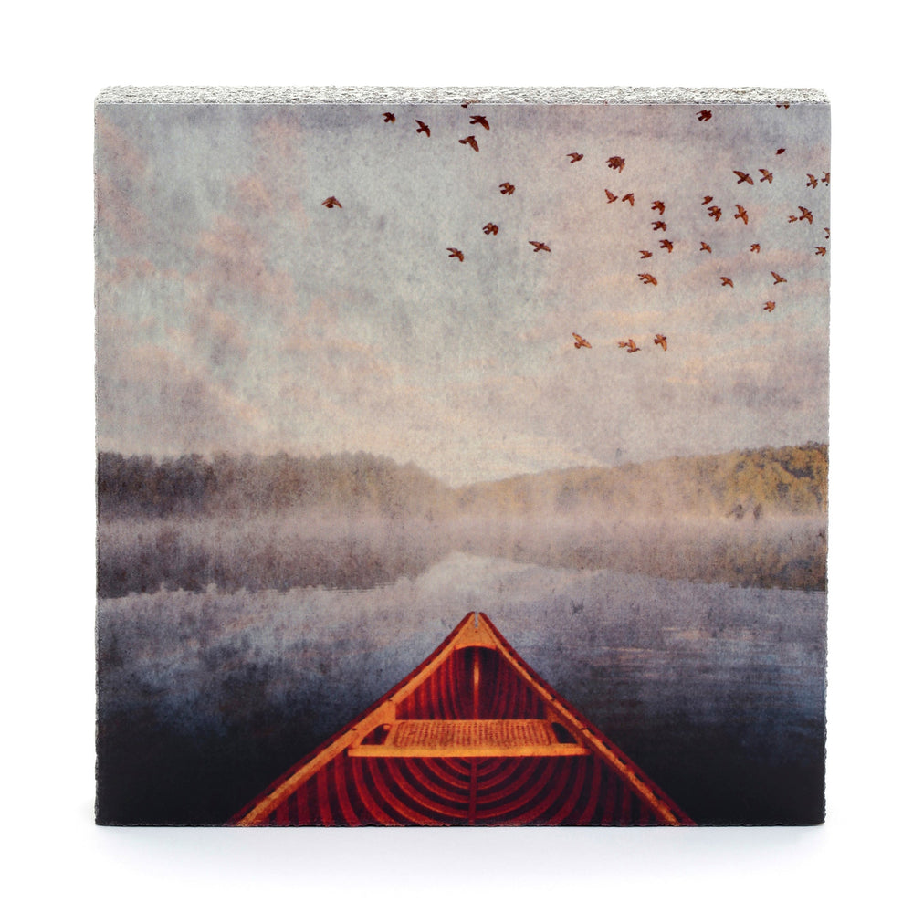 Canoe Art Block - Cedar Mountain Studios