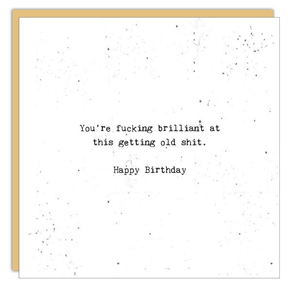 Getting Old Shit - Cedar Mountain Studios