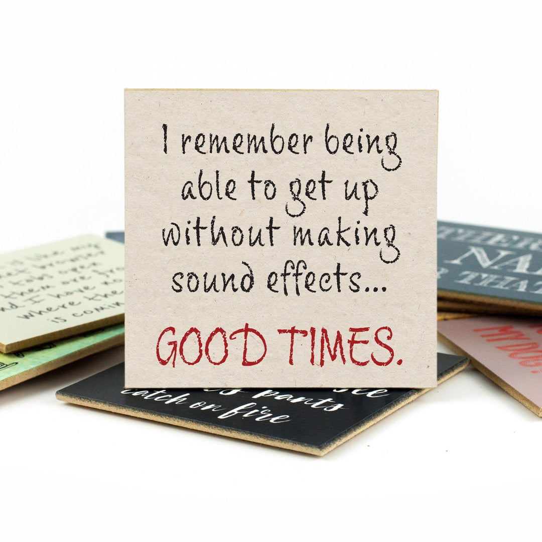 Good Times Coaster or Magnet - Cedar Mountain Studios