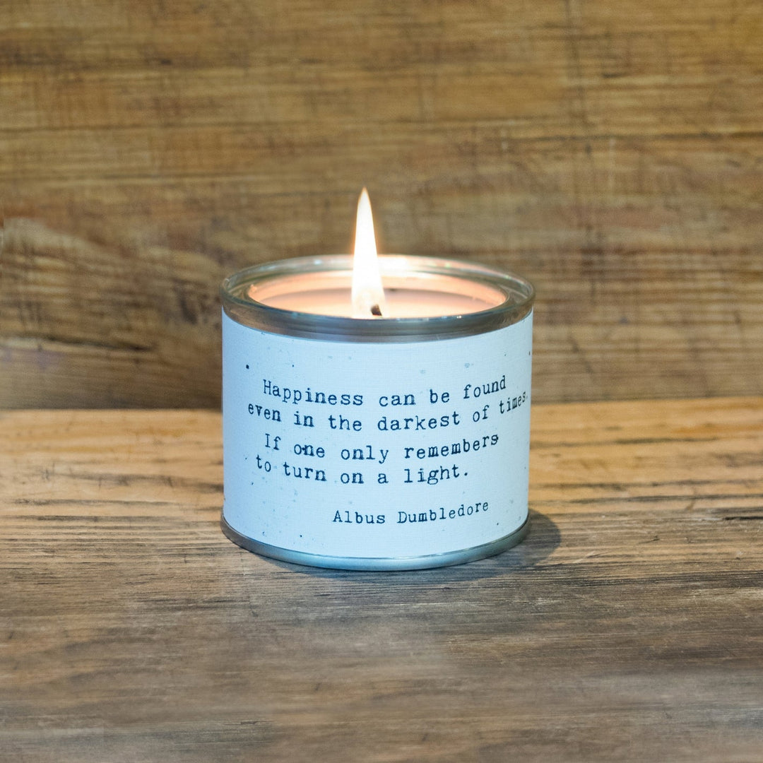 Happiness Can Be Found Little Gem Candle - Cedar Mountain Studios