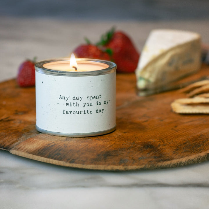 Happiness Can Be Found Little Gem Candle - Cedar Mountain Studios