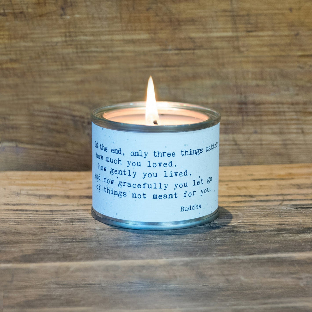 In The End Little Gem Candle - Cedar Mountain Studios