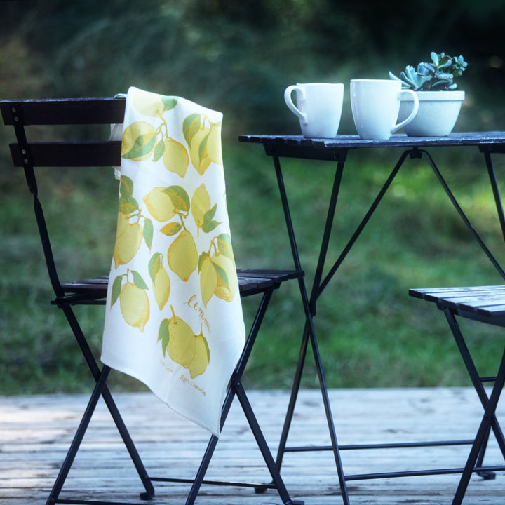 Lemons Tea Towel - Cedar Mountain Studios