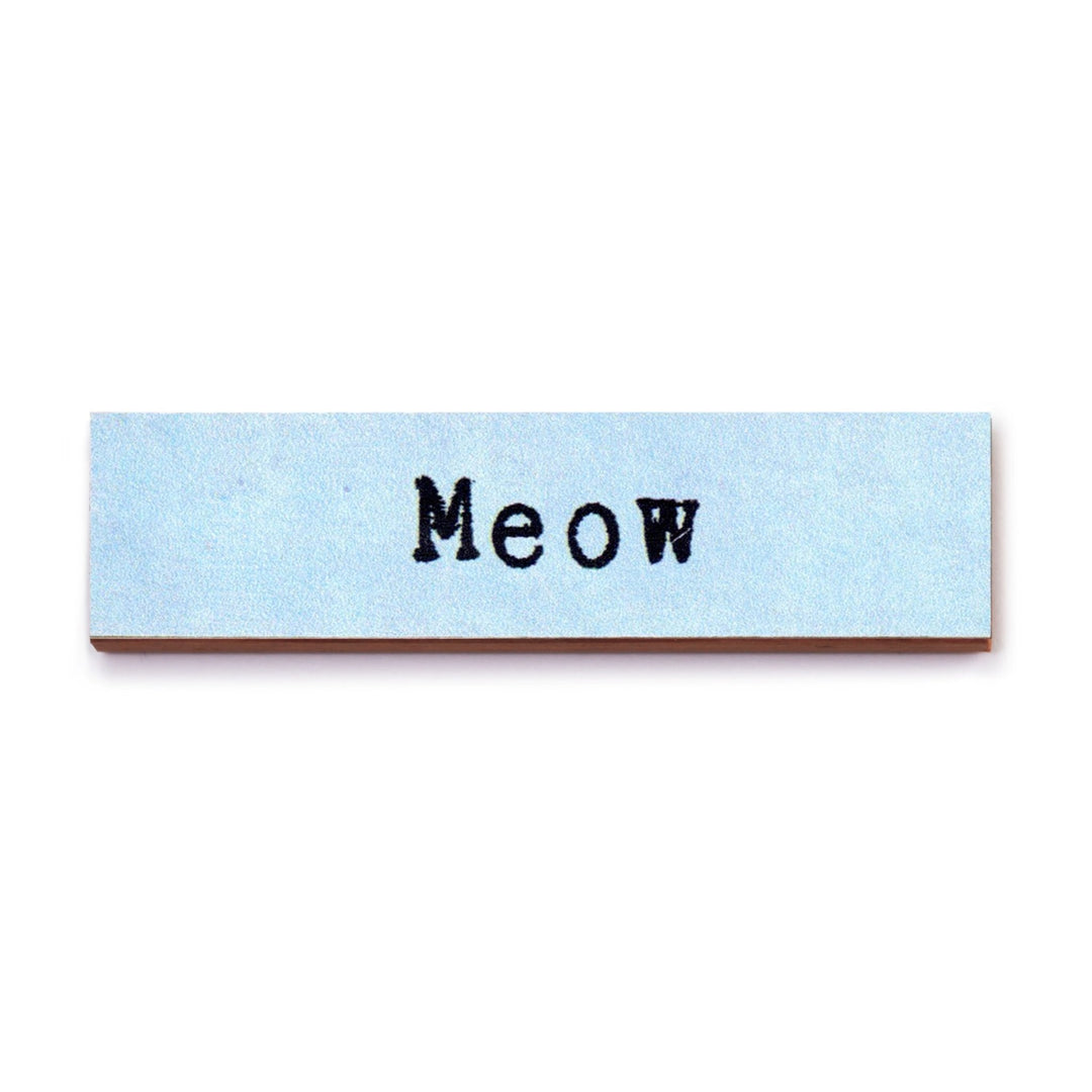 Meow Timber Magnet - Cedar Mountain Studios