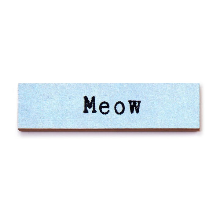 Meow Timber Magnet - Cedar Mountain Studios
