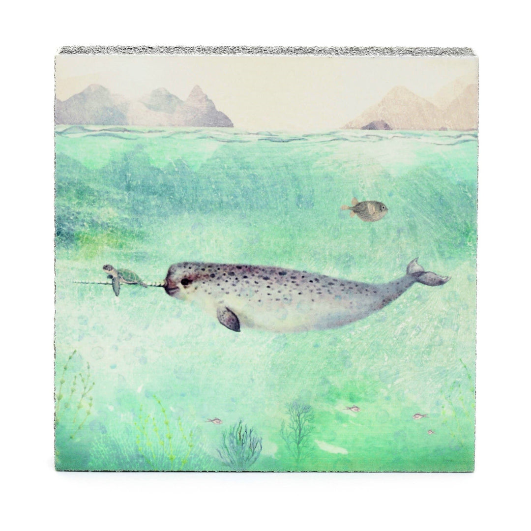 Narwhal Art Block - Cedar Mountain Studios