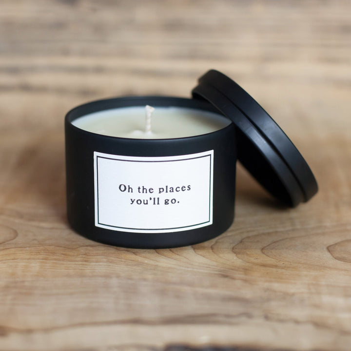 Oh The Places You'll Go Candle - Cedar Mountain Studios