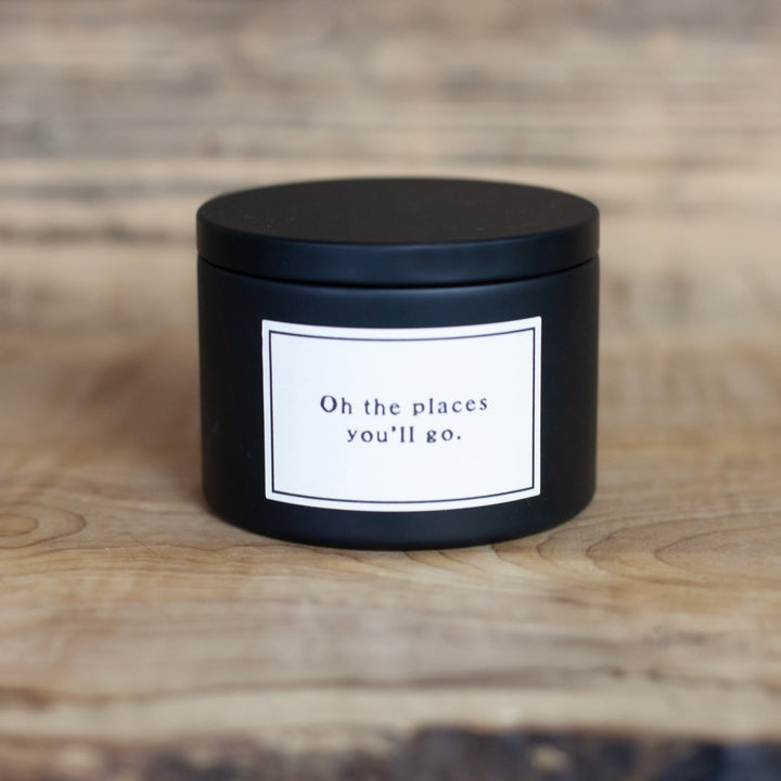 Oh The Places You'll Go Candle - Cedar Mountain Studios