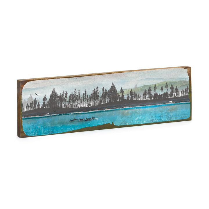 Orca Pod Timber Art - Cedar Mountain Studios