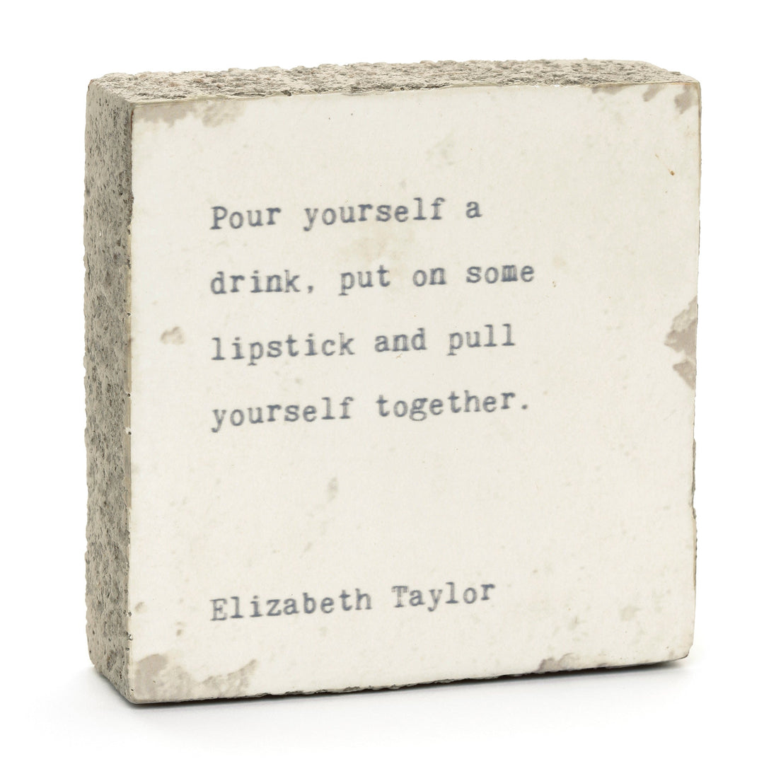 Pour Drink (Elizabeth Taylor) Little Gem - Cedar Mountain Studios