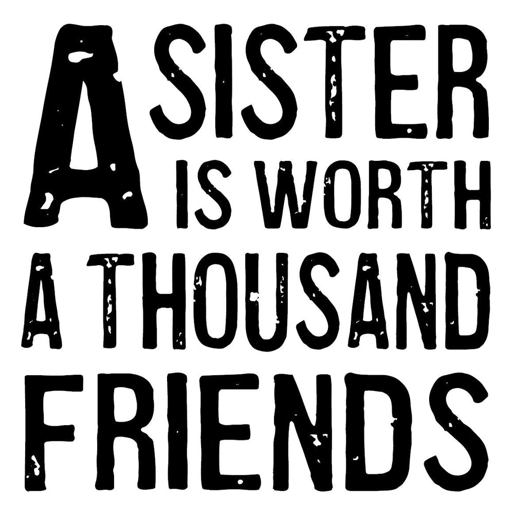 Sister is Worth Coaster or Magnet - Cedar Mountain Studios