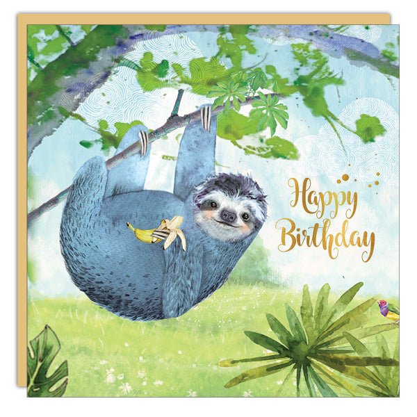 Sloth - Birthday - Cedar Mountain Studios