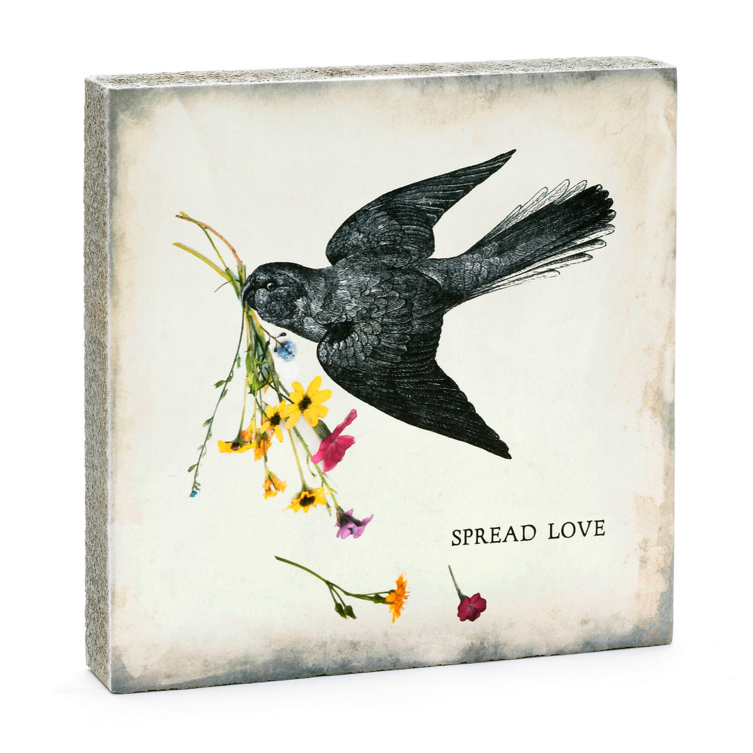 Spread Love Art Block - Cedar Mountain Studios