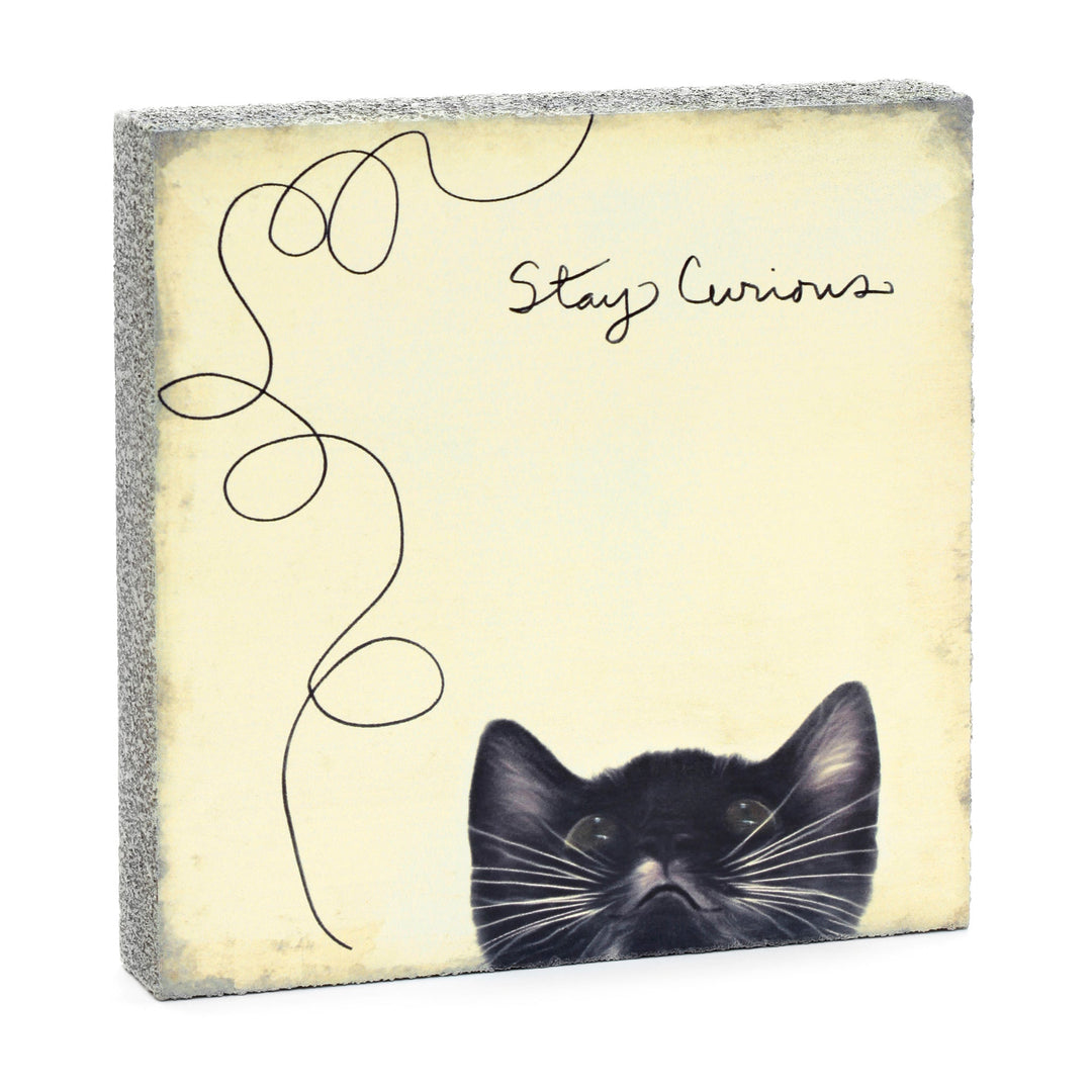 Stay Curious Art Block - Cedar Mountain Studios