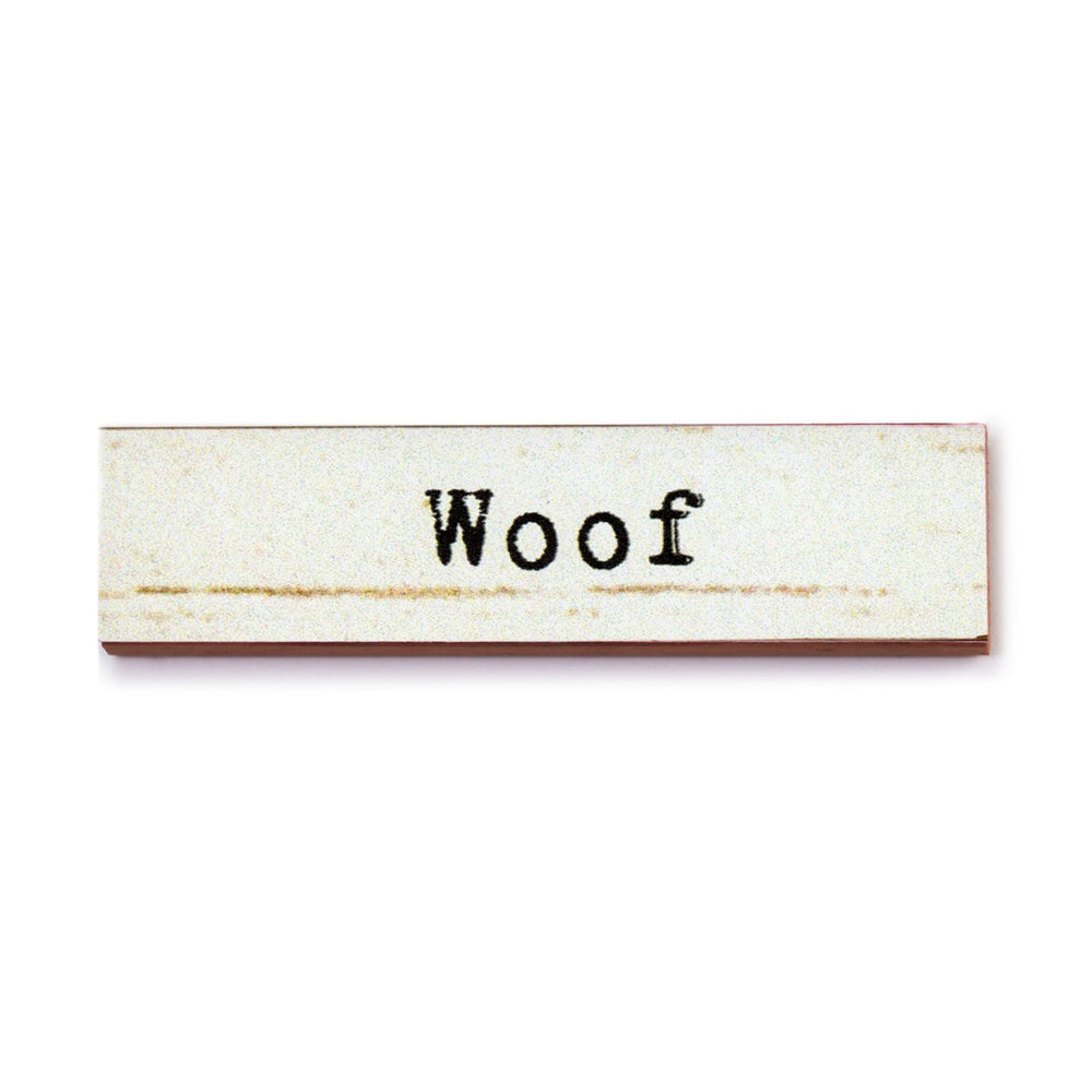 Woof Timber Magnet - Cedar Mountain Studios