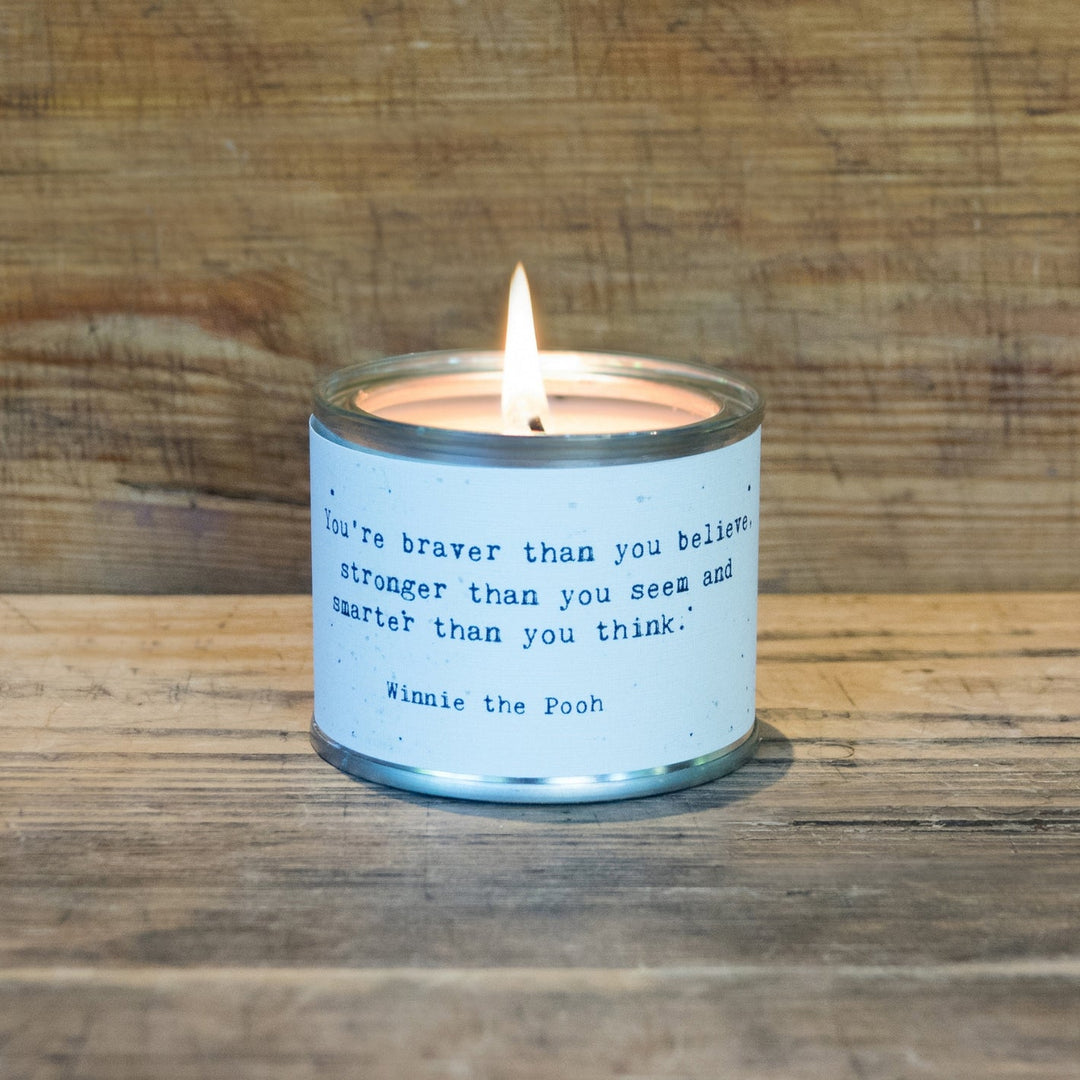 You Are Braver Little Gem Candle - Cedar Mountain Studios
